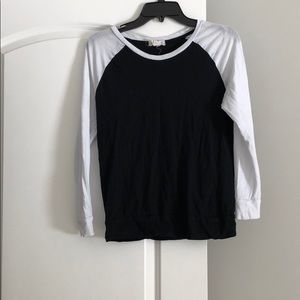 Black and White Long Sleeve